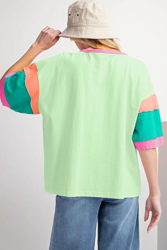 Lizzie Colorblock Top