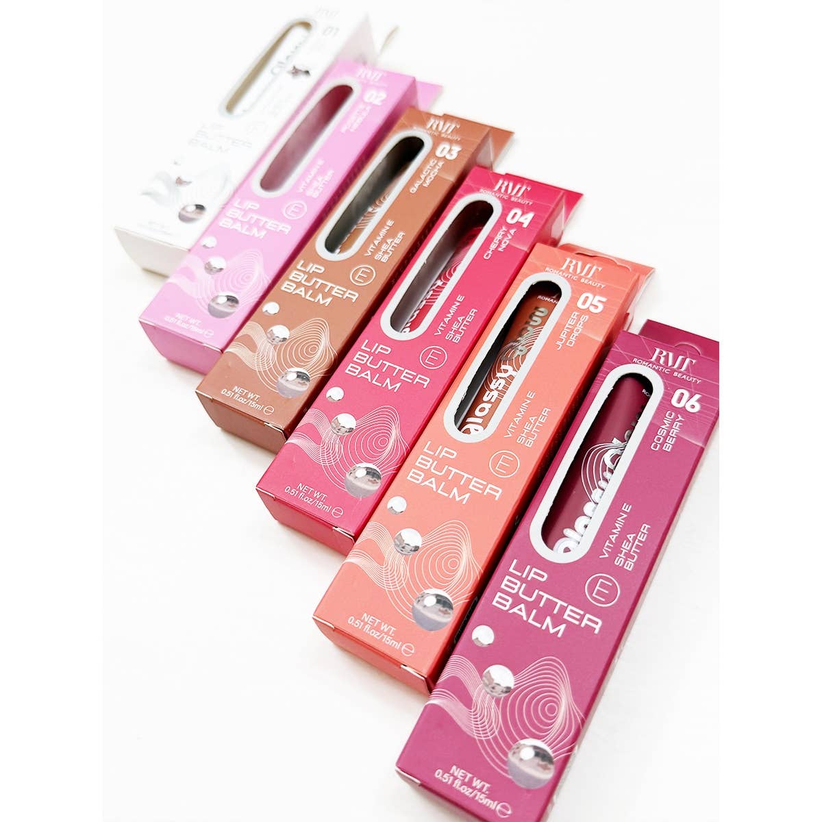Glossy and Glowy Lip Butter Balm: MIX COLOR / ONE(24)