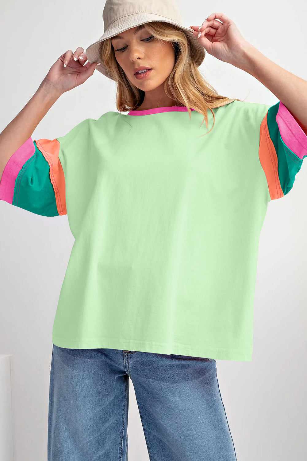 Lizzie Colorblock Top
