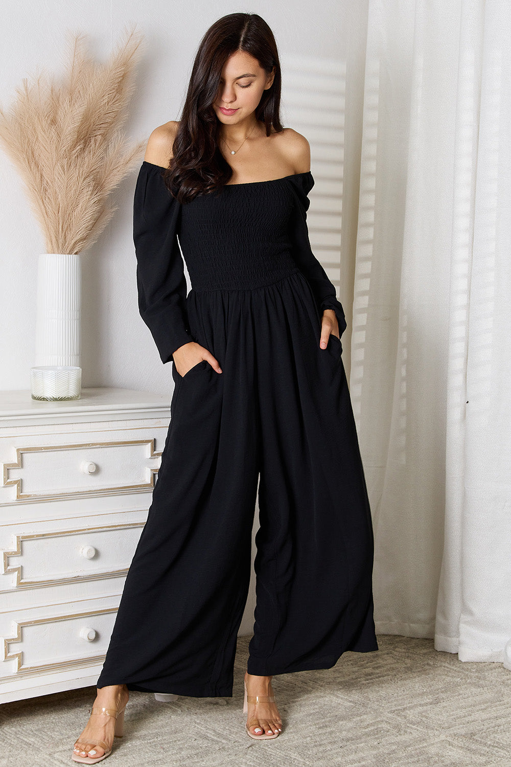 Adele Long Sleeve Jumpsuit