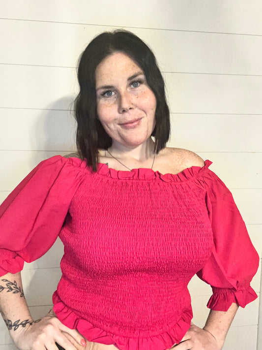 Hot To Go Cropped Top