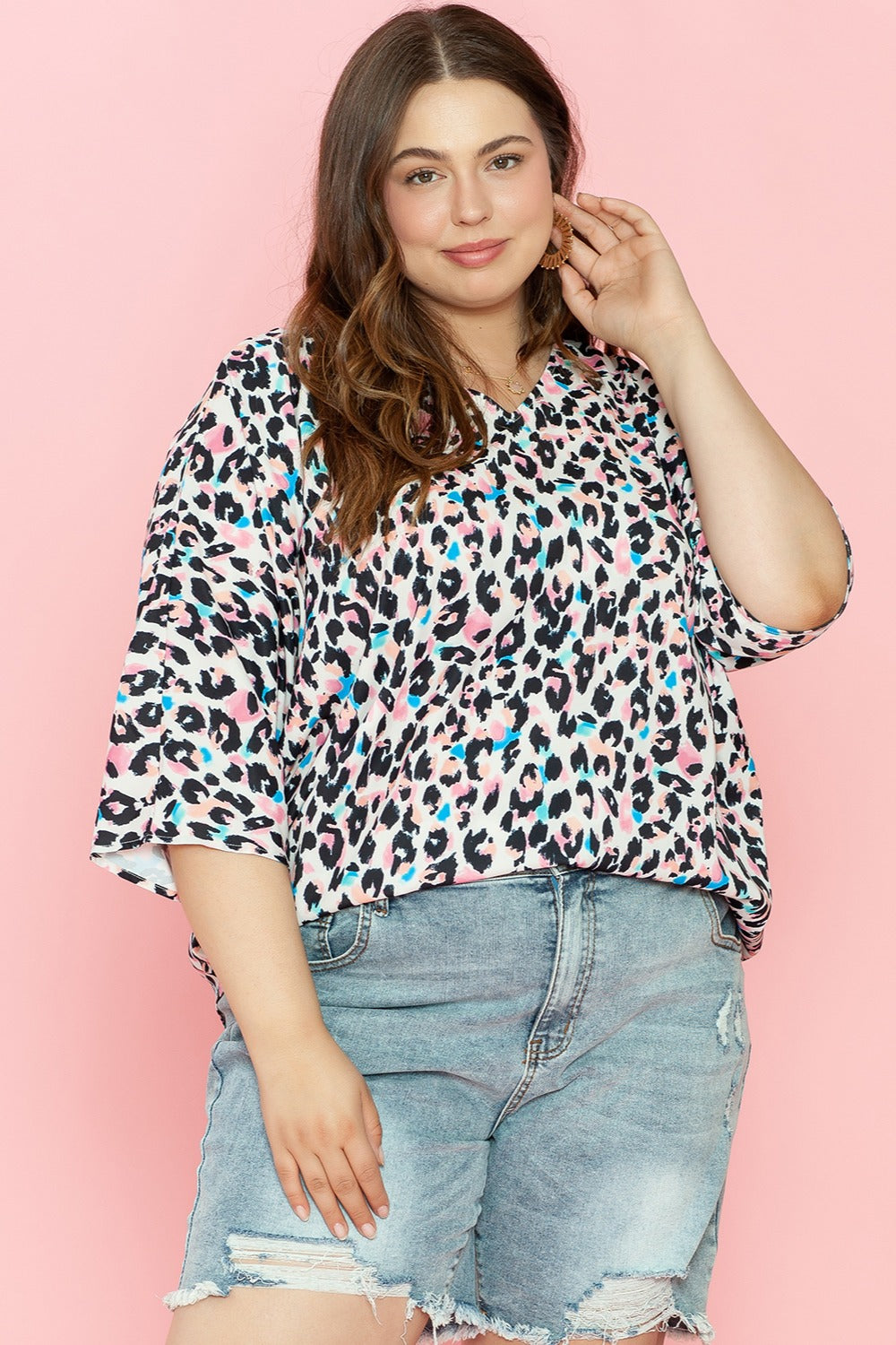 Khloe Animal Print Top