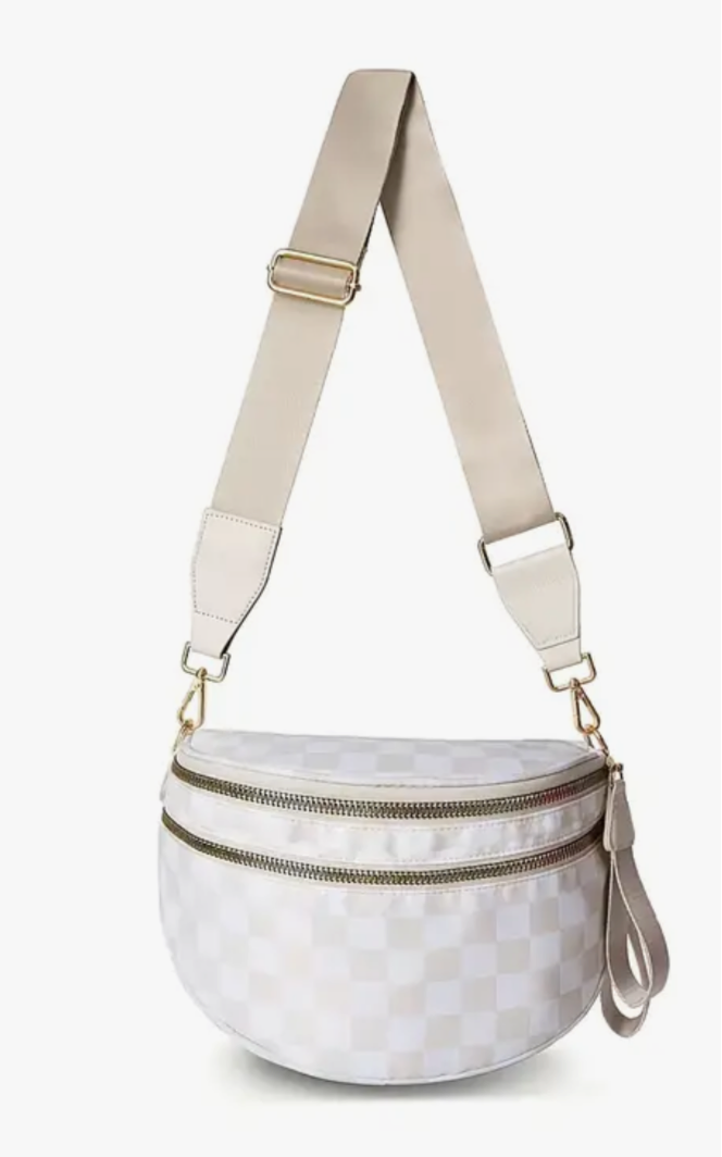 Checkered Bum Bag