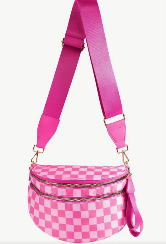 Checkered Bum Bag
