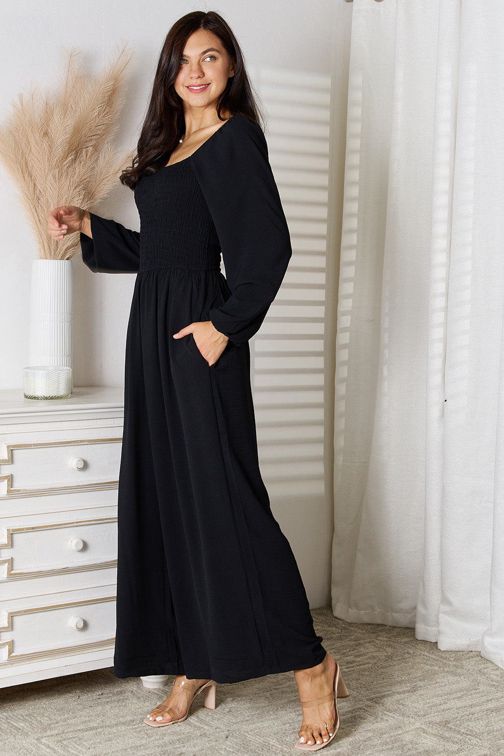Adele Long Sleeve Jumpsuit