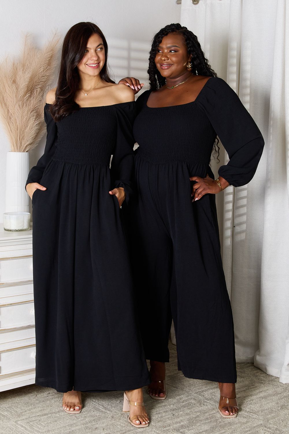 Adele Long Sleeve Jumpsuit
