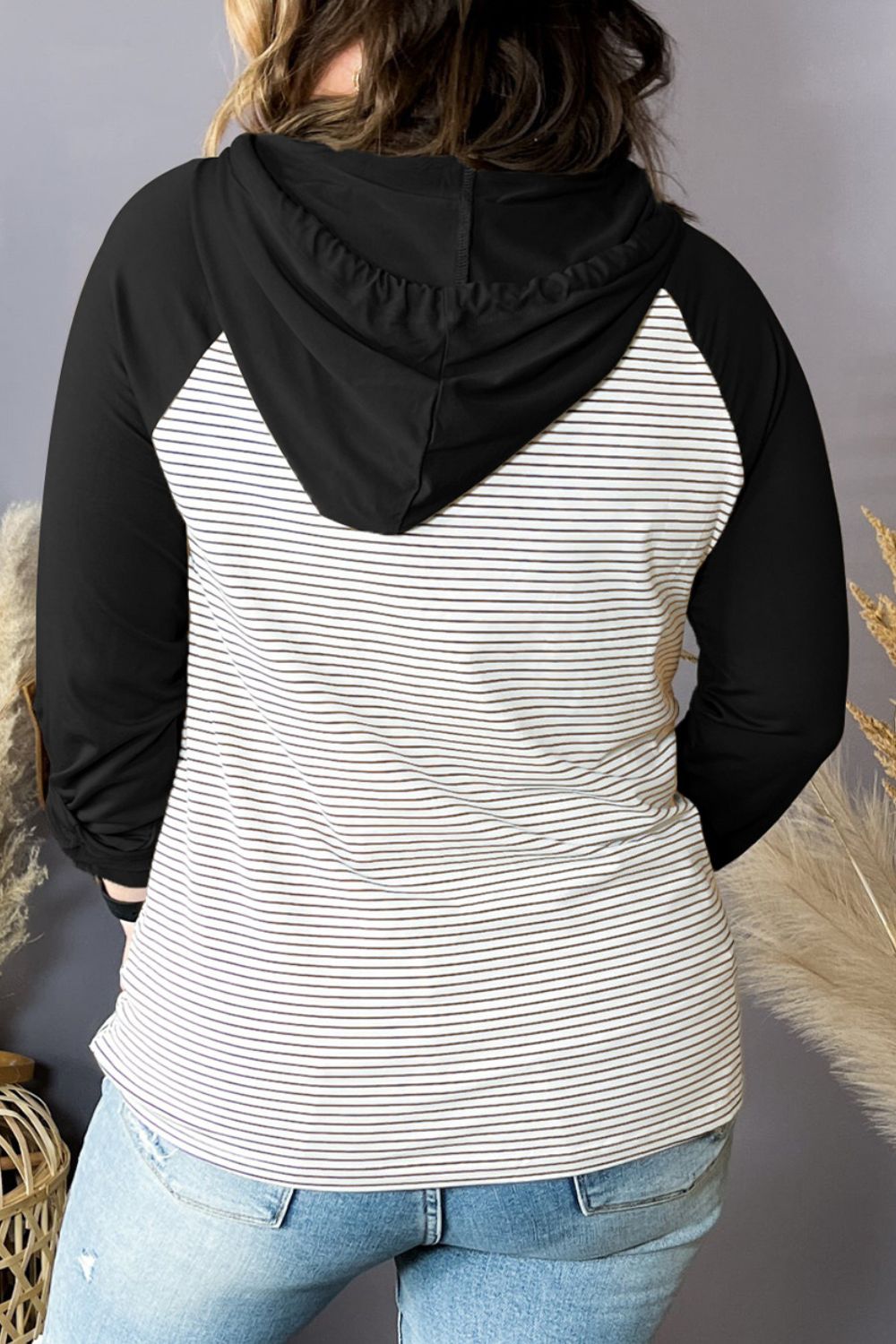 Angelina Striped Hoodie