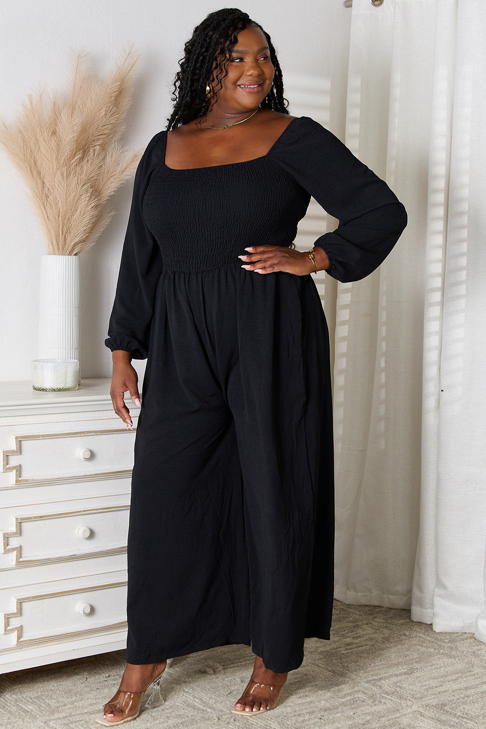 Adele Long Sleeve Jumpsuit