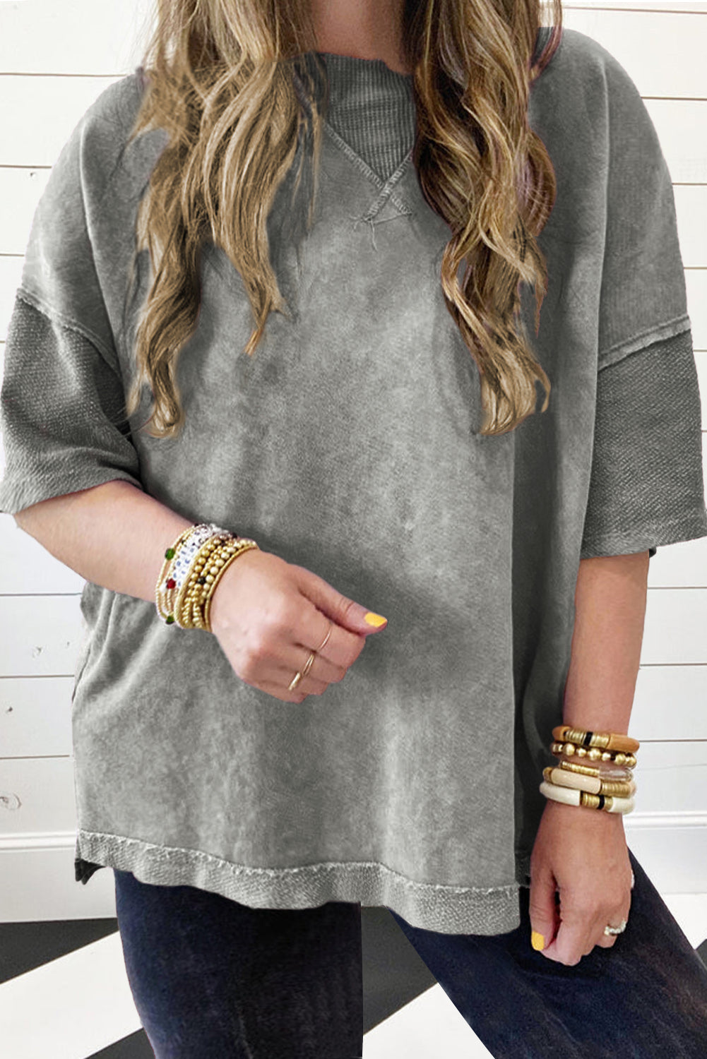 Quinn Acid Wash Top
