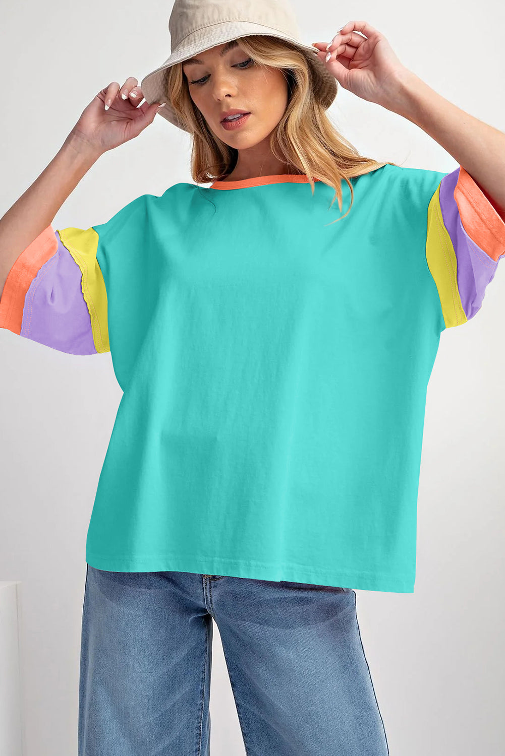 Lizzie Colorblock Top