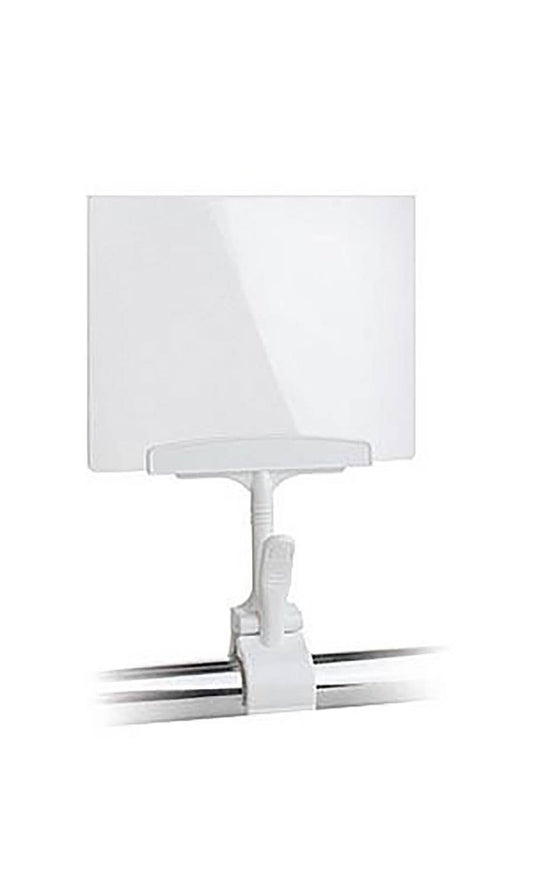 5 inch X 7 inch Sign Holder With Clamp - Acrylic