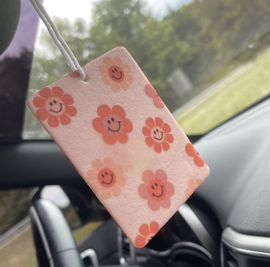 Floral Car Air Freshener