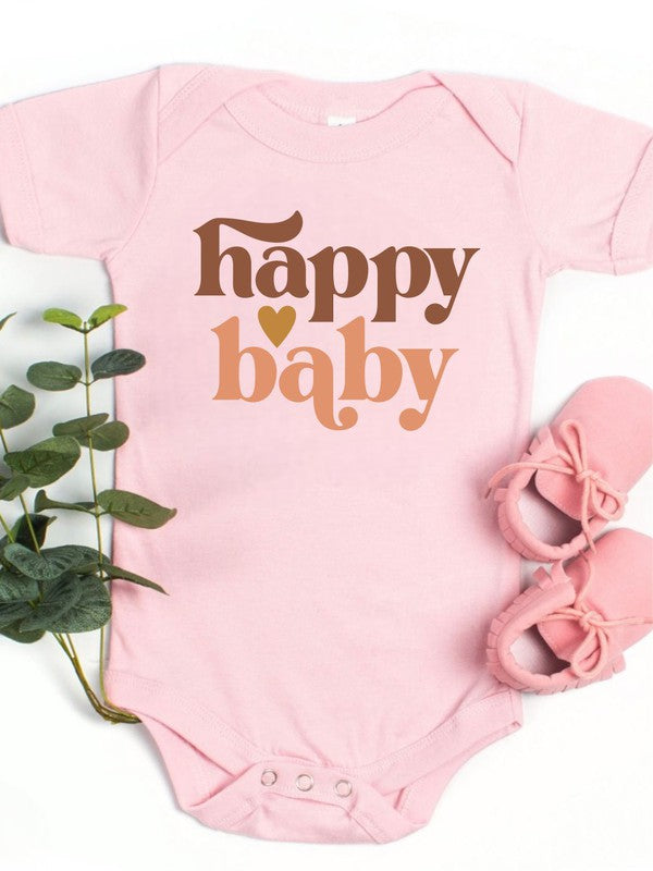 Happy Baby Baby Onesie