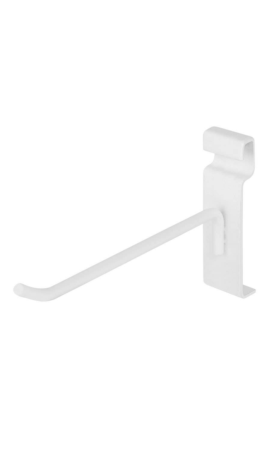 Peg Hooks for Wire Grid: White / 8"