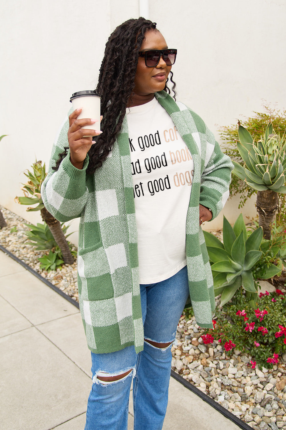 Good Coffee, Books, Dogs Tee