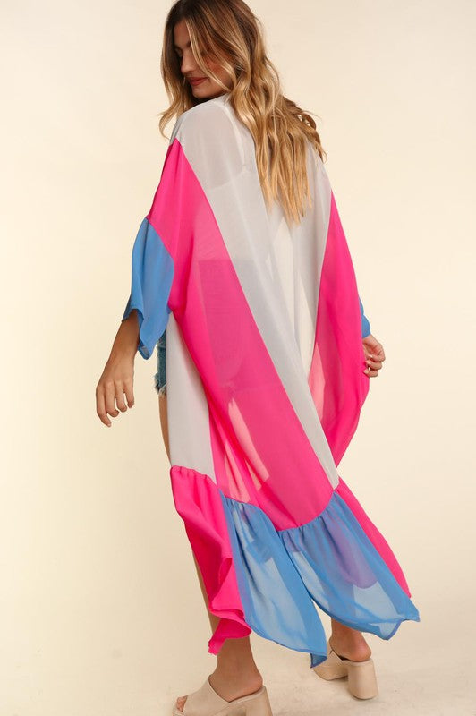 Jayden Colorblock Kimono