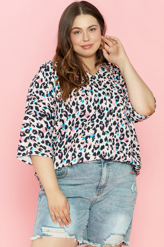 Khloe Animal Print Top