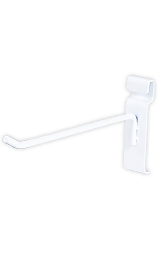 Peg Hooks for Wire Grid: White / 8"