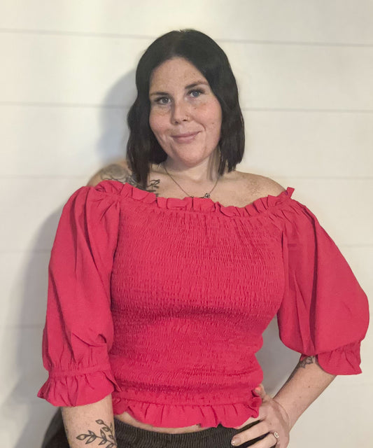 Hot To Go Cropped Top