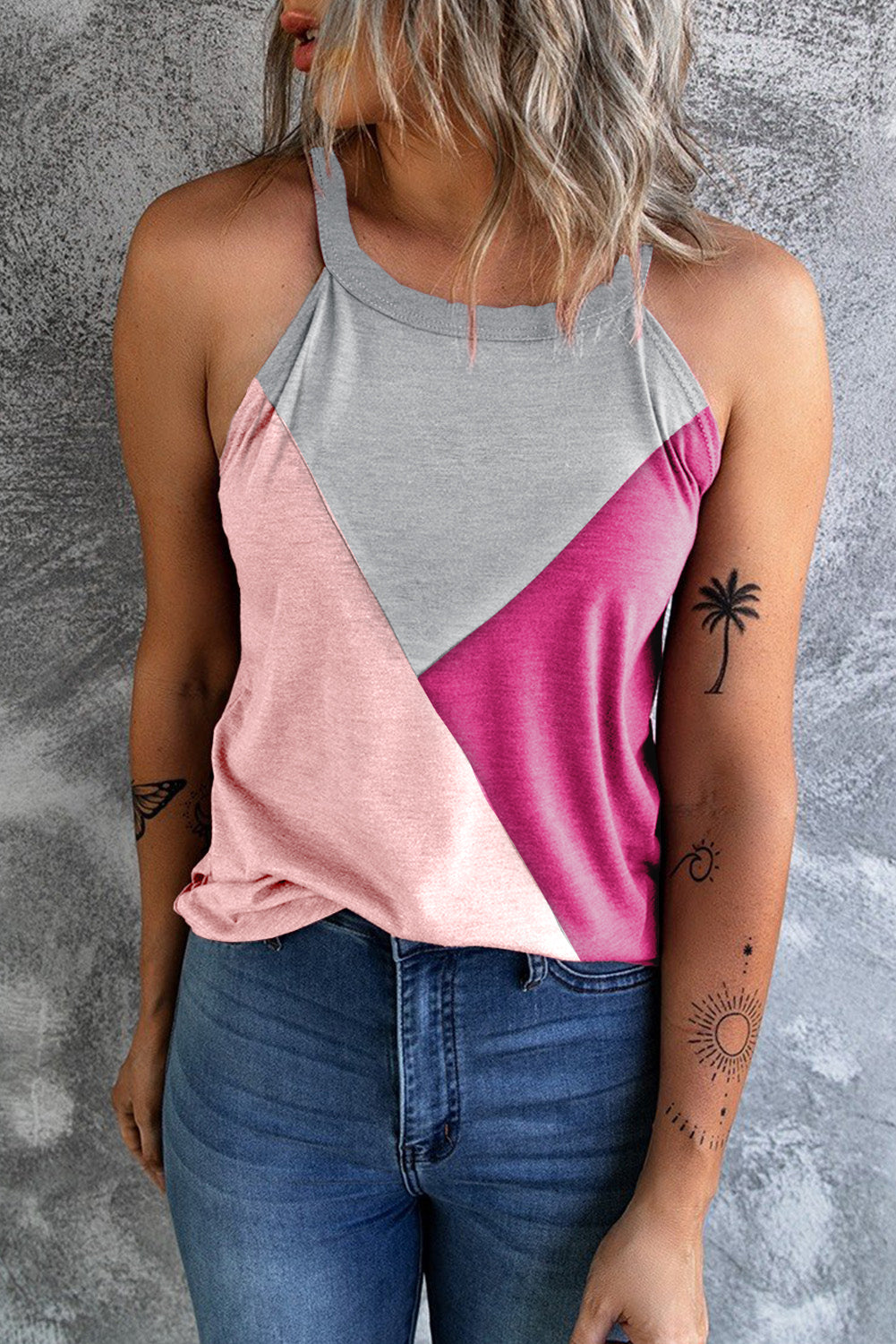 Callie Colorblock Tank