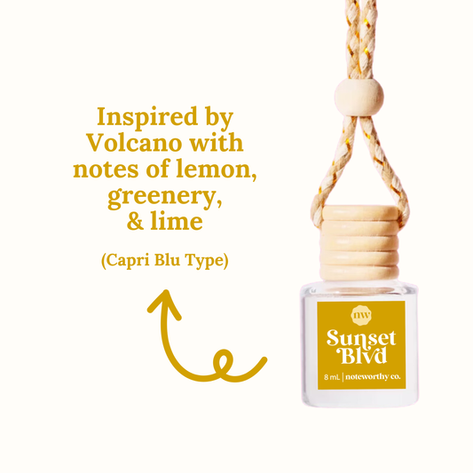 Car Diffusers | Core Scents: Individual Mylar Bag / Sunset Blvd