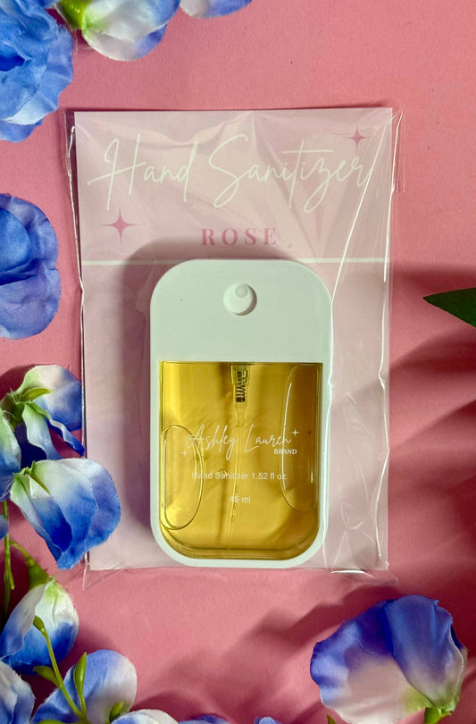 *Pre Order* Packaged Rose Hand sanitizer