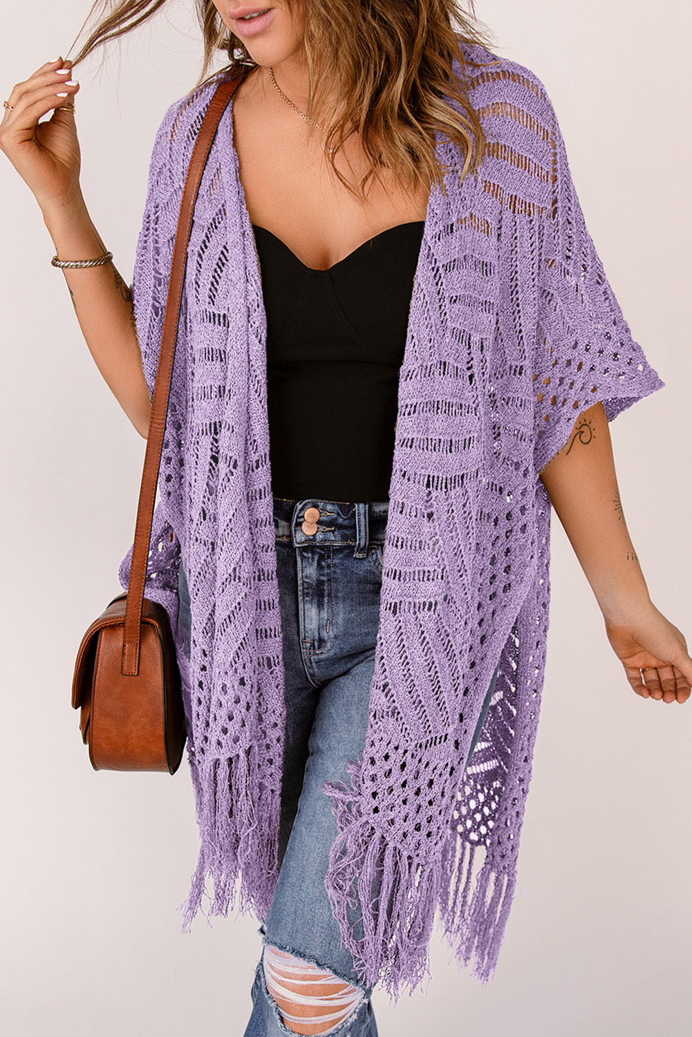 Carmen Fringe Cardigan