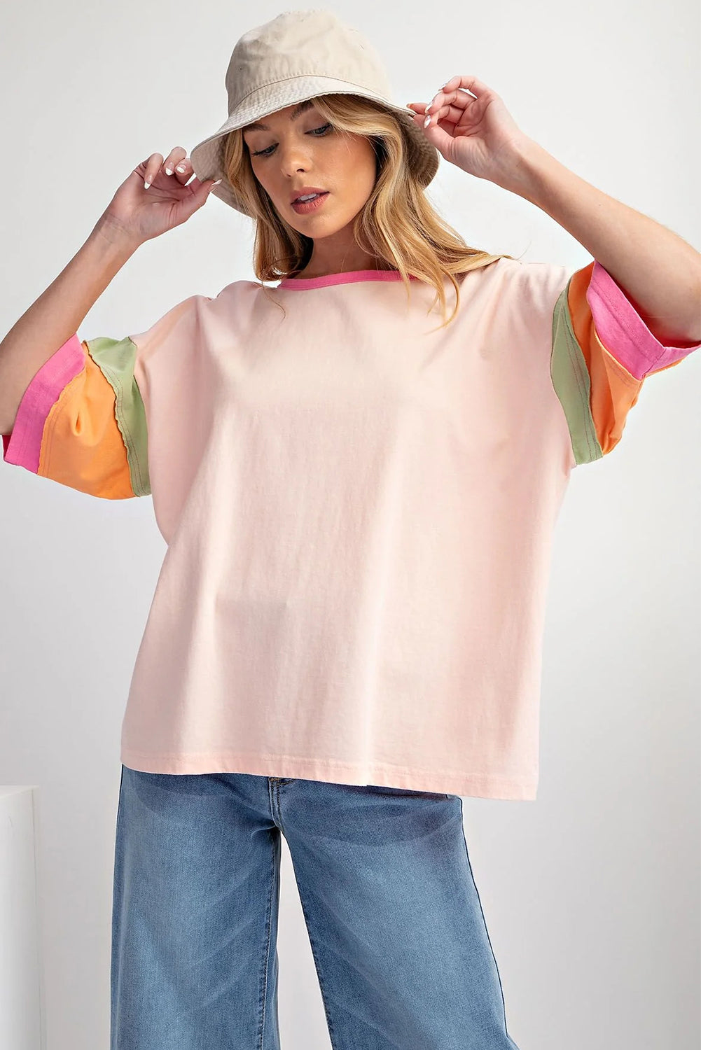 Lizzie Colorblock Top