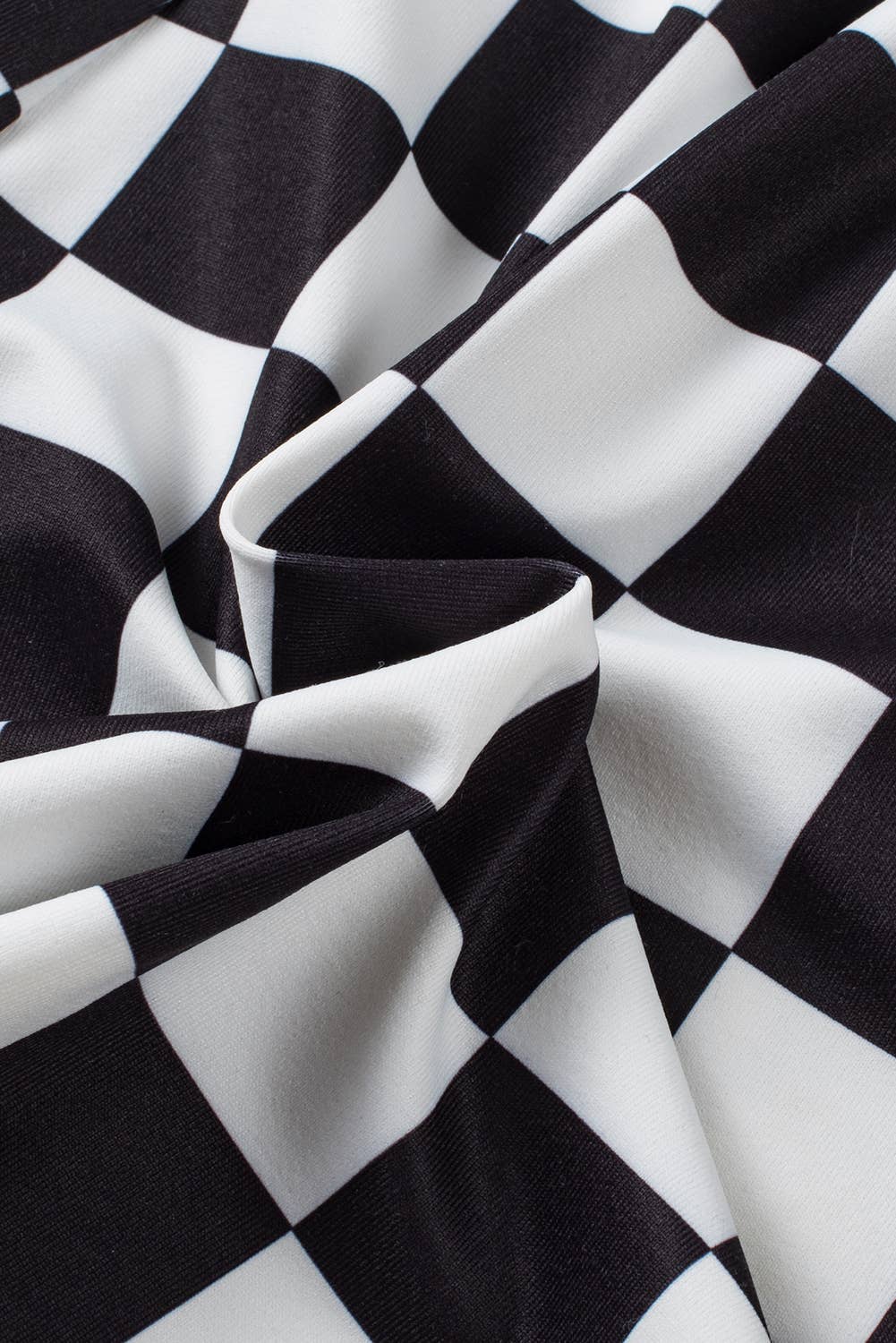Checkered Drawstring Elastic Waist Shorts | S-XL: As shown / Missy / L