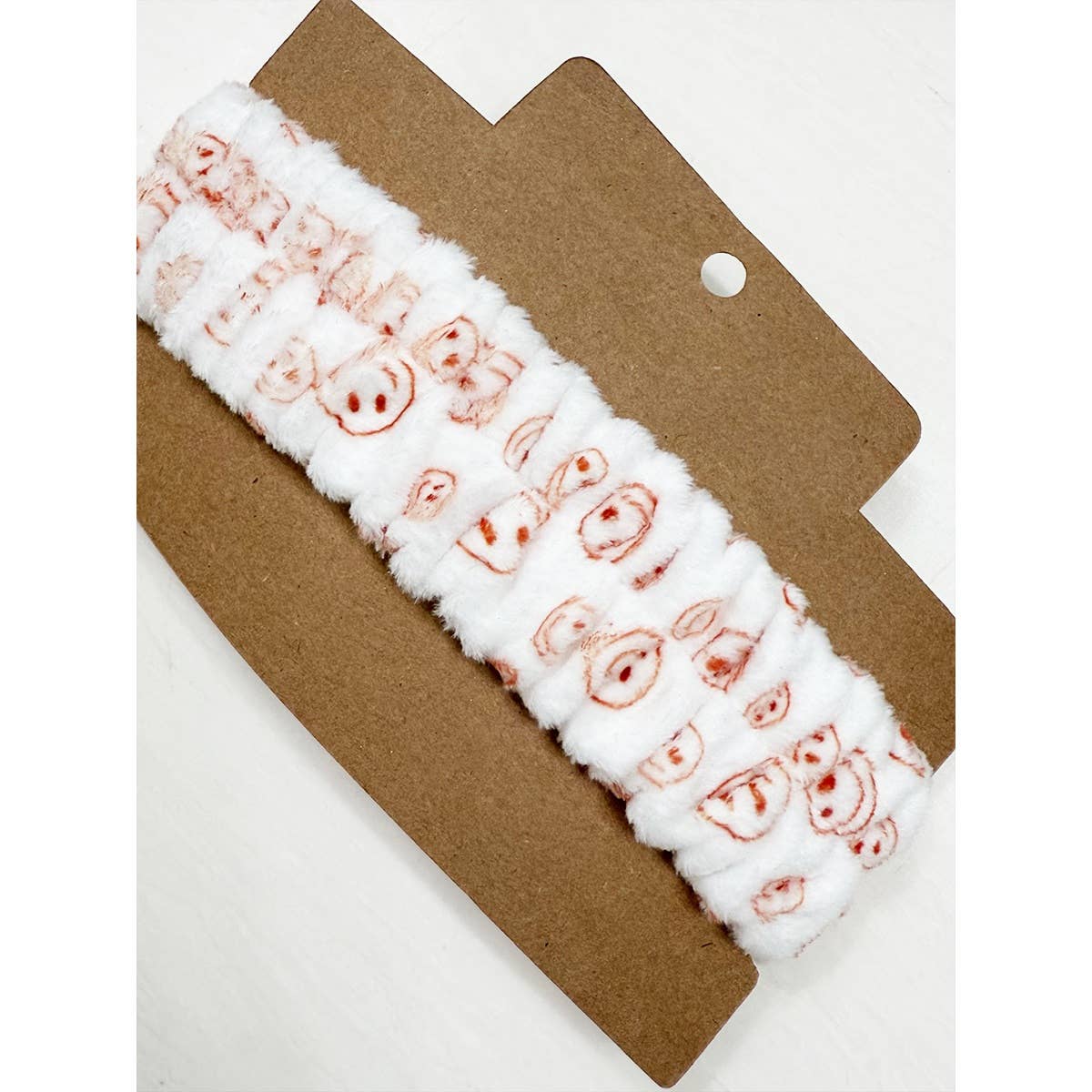 Happy Face Soft Tone Spa Headband: MIX COLOR / ONE(12)