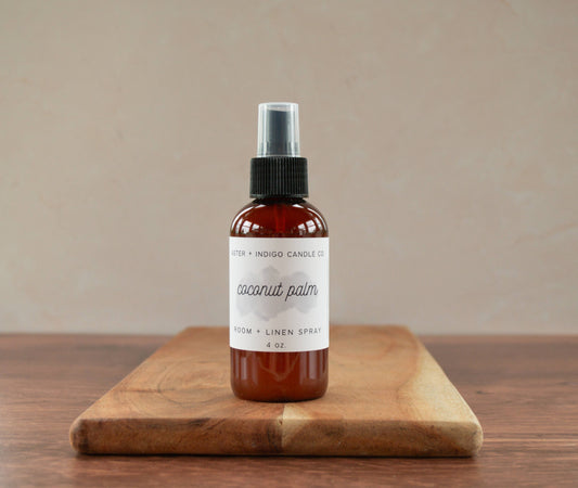Coconut Palm |Summer Room + Linen Spray| 4oz