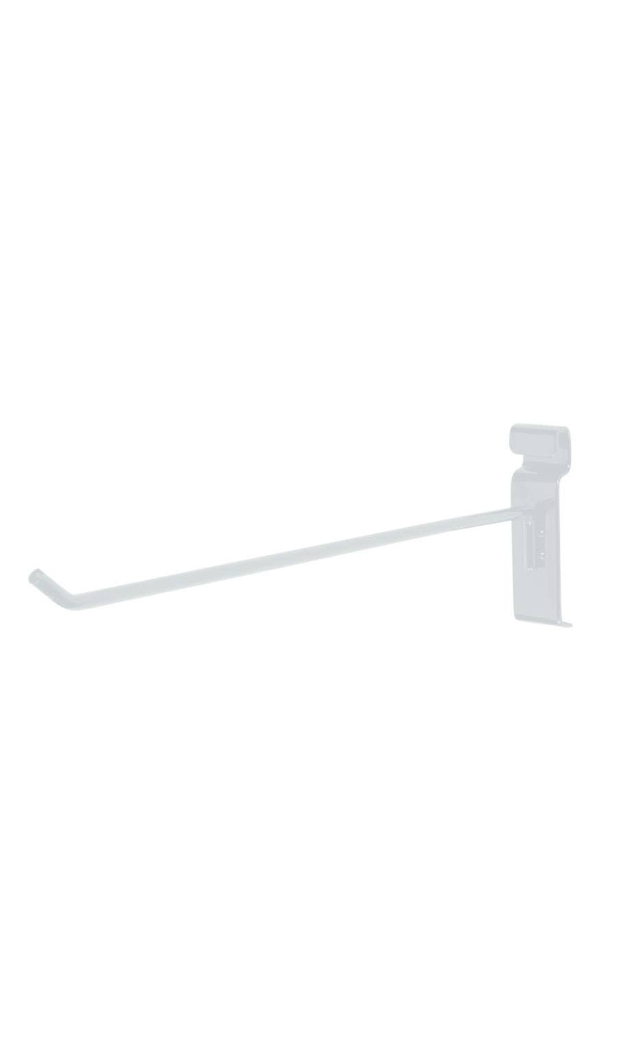 Peg Hooks for Wire Grid: White / 8"