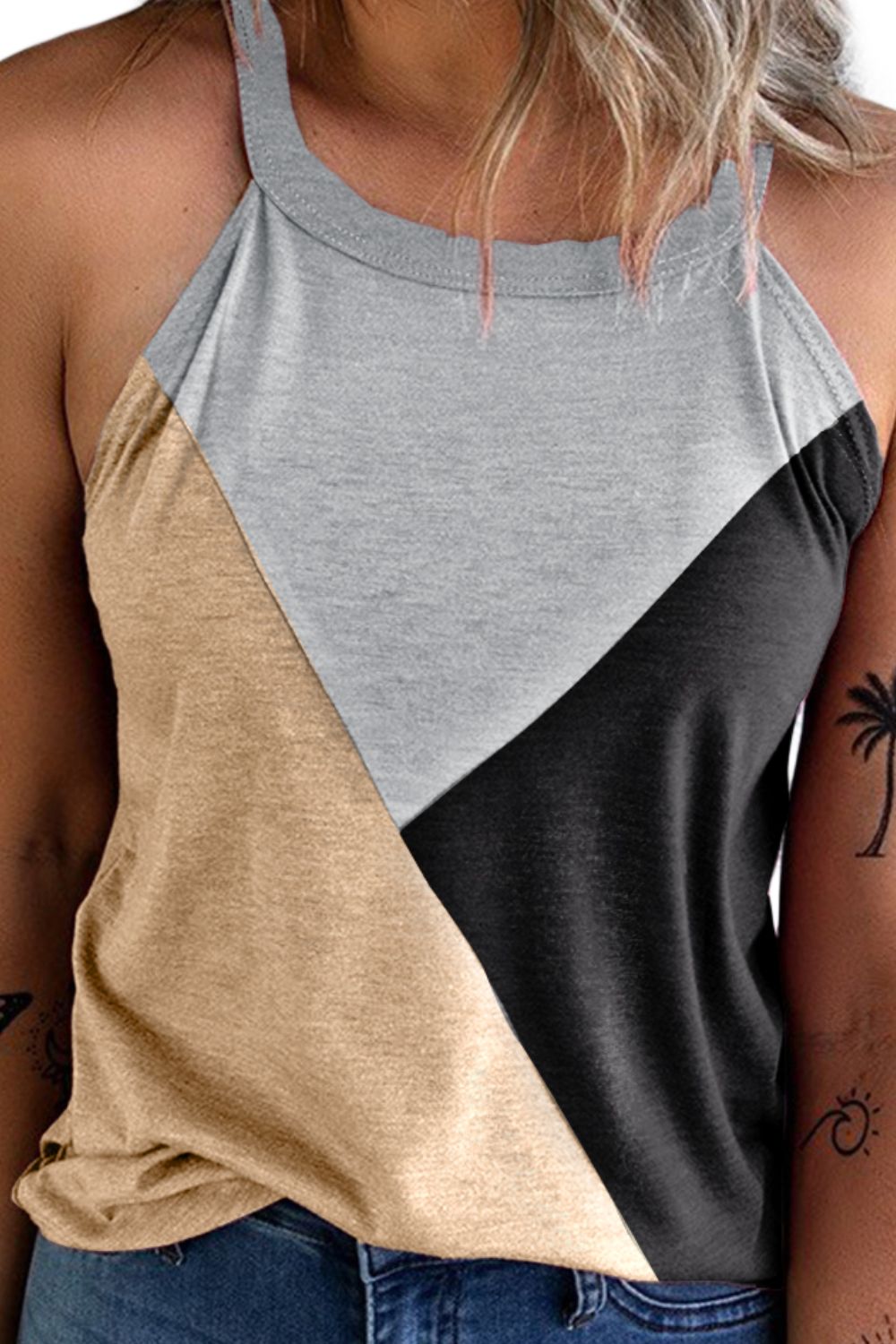 Callie Colorblock Tank