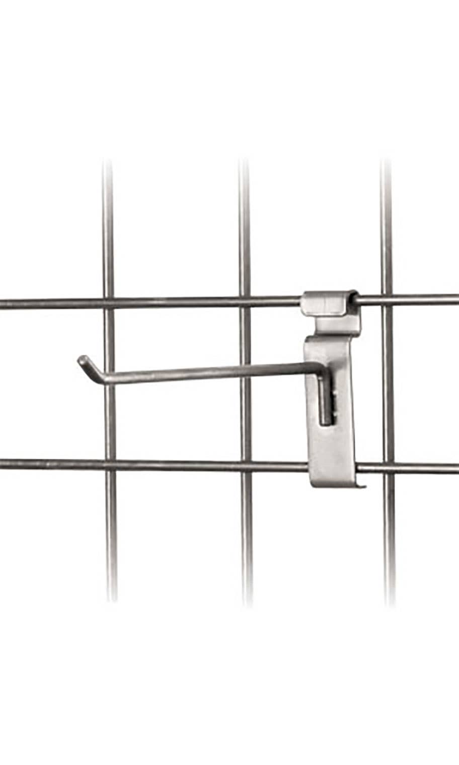 Peg Hooks for Wire Grid: White / 8"