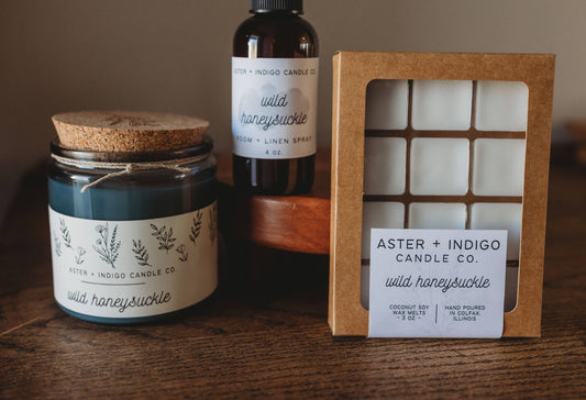 Wild Honeysuckle | Summer Room + Linen Spray | 4oz