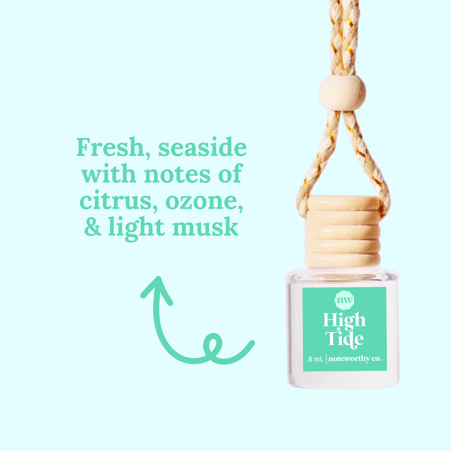 Car Diffusers | Core Scents: Individual Mylar Bag / Cotton & Iris