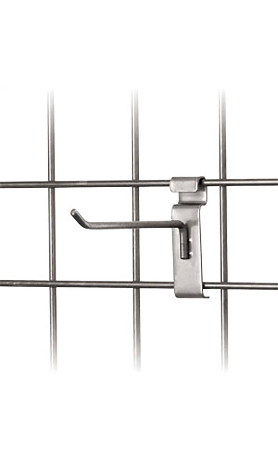 Peg Hooks for Wire Grid: White / 8"