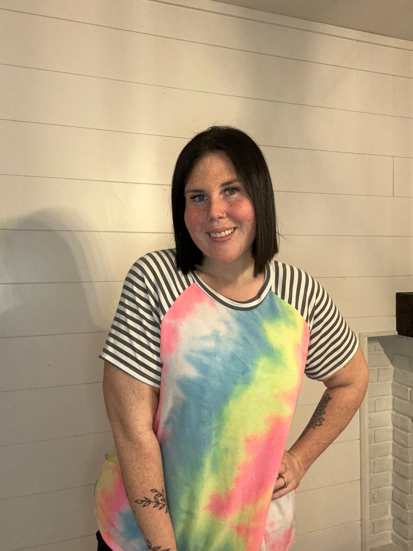 Good Vibes Tie Dye Top