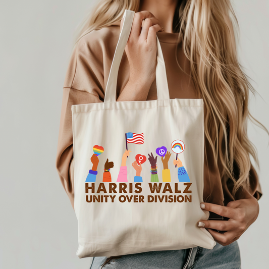 Harris/Walz Tote Bag (8 Designs To Choose From)