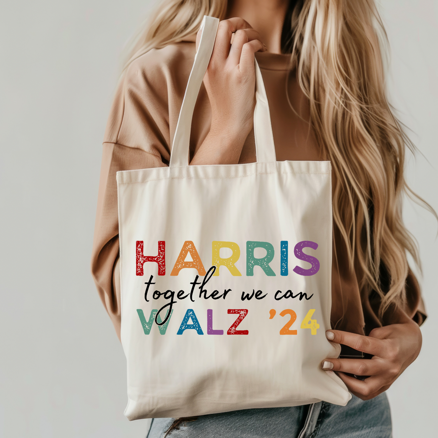 Harris/Walz Tote Bag (8 Designs To Choose From)