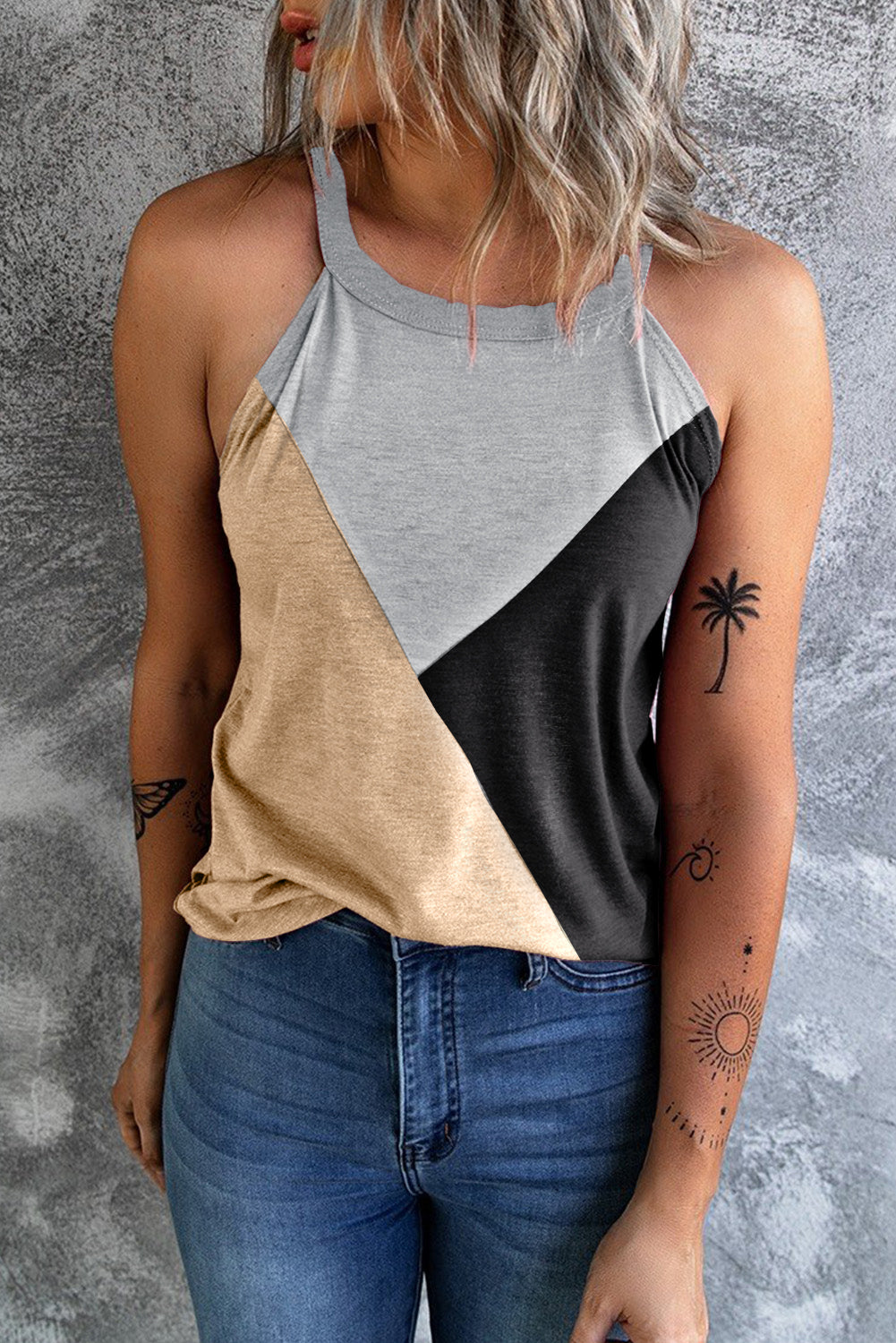 Callie Colorblock Tank