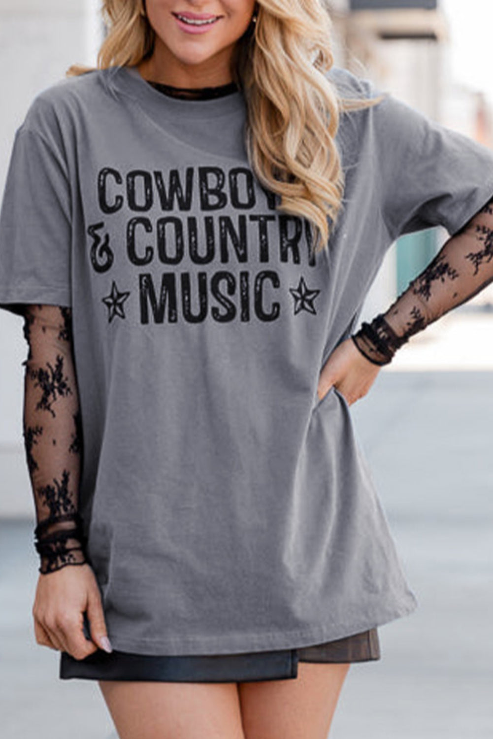 COWBOYS & COUNTRY MUSIC Graphic T Shirt