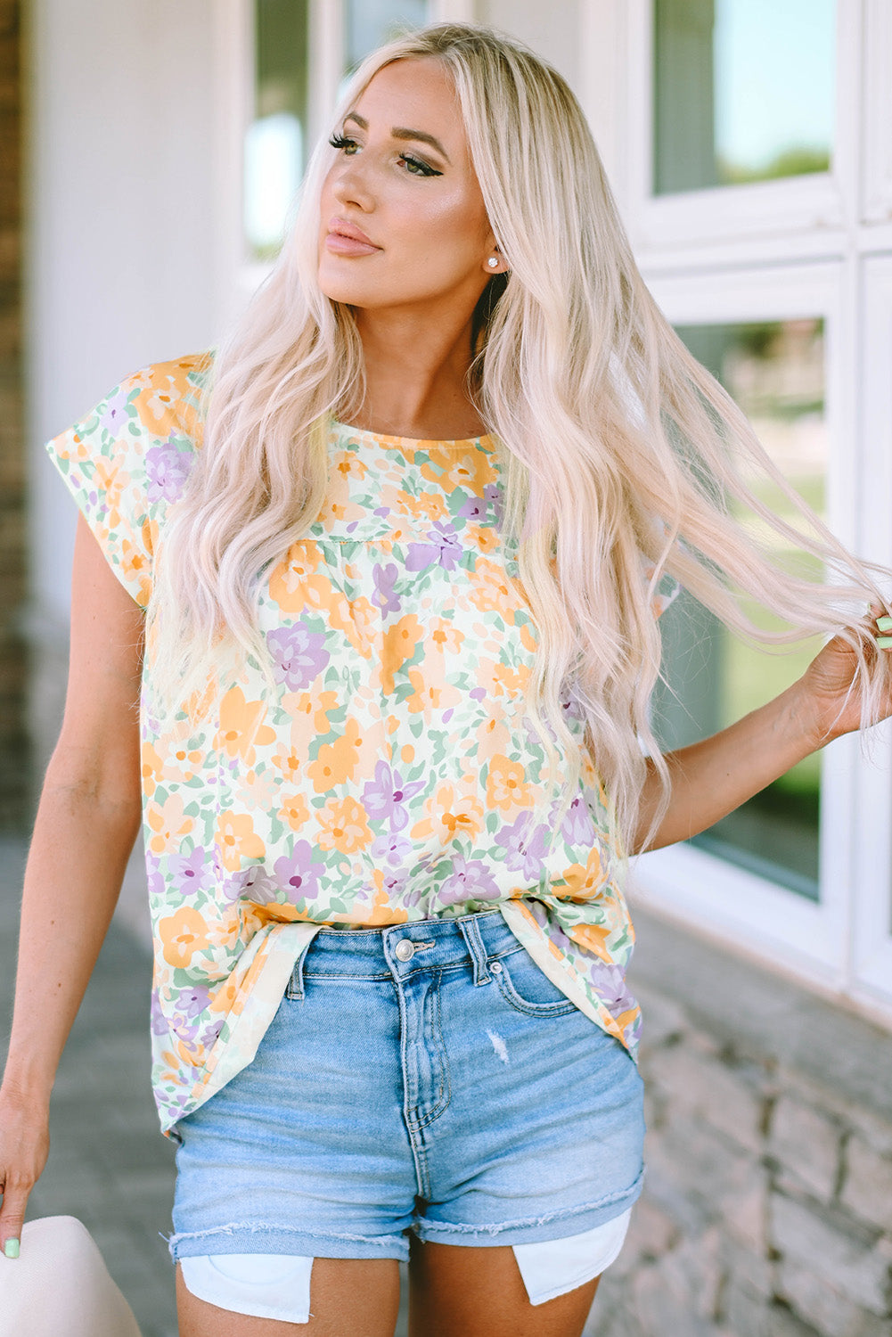 Hannah Floral Top