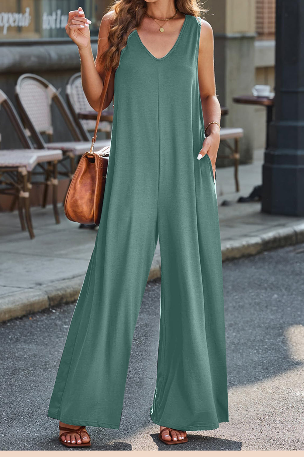 Mariah Wide Leg Jumpsuit
