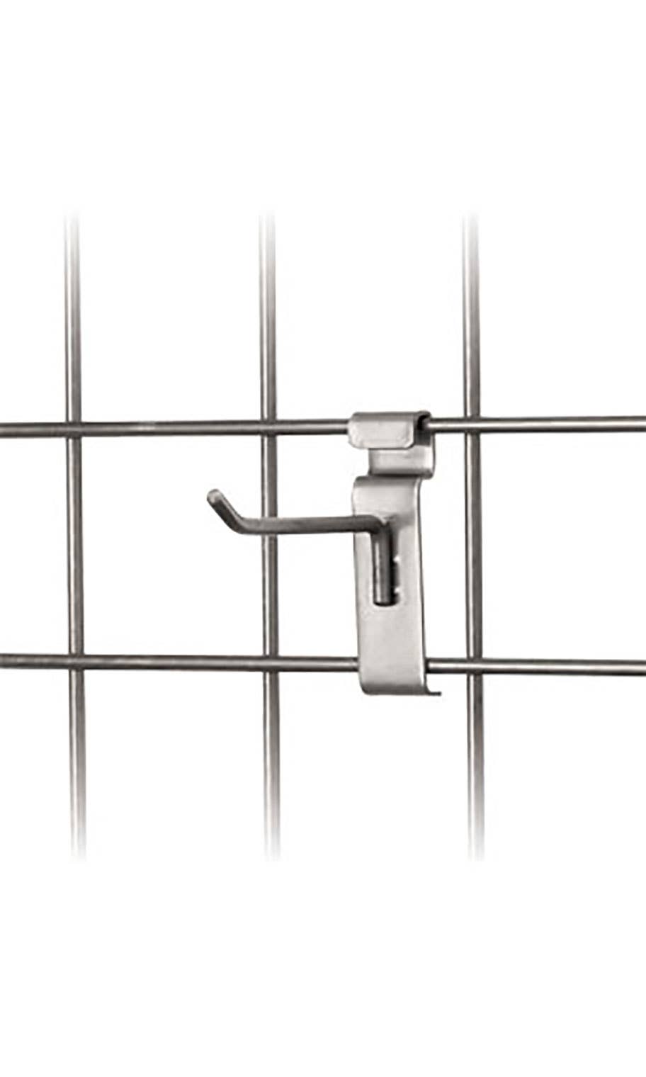 Peg Hooks for Wire Grid: White / 8"