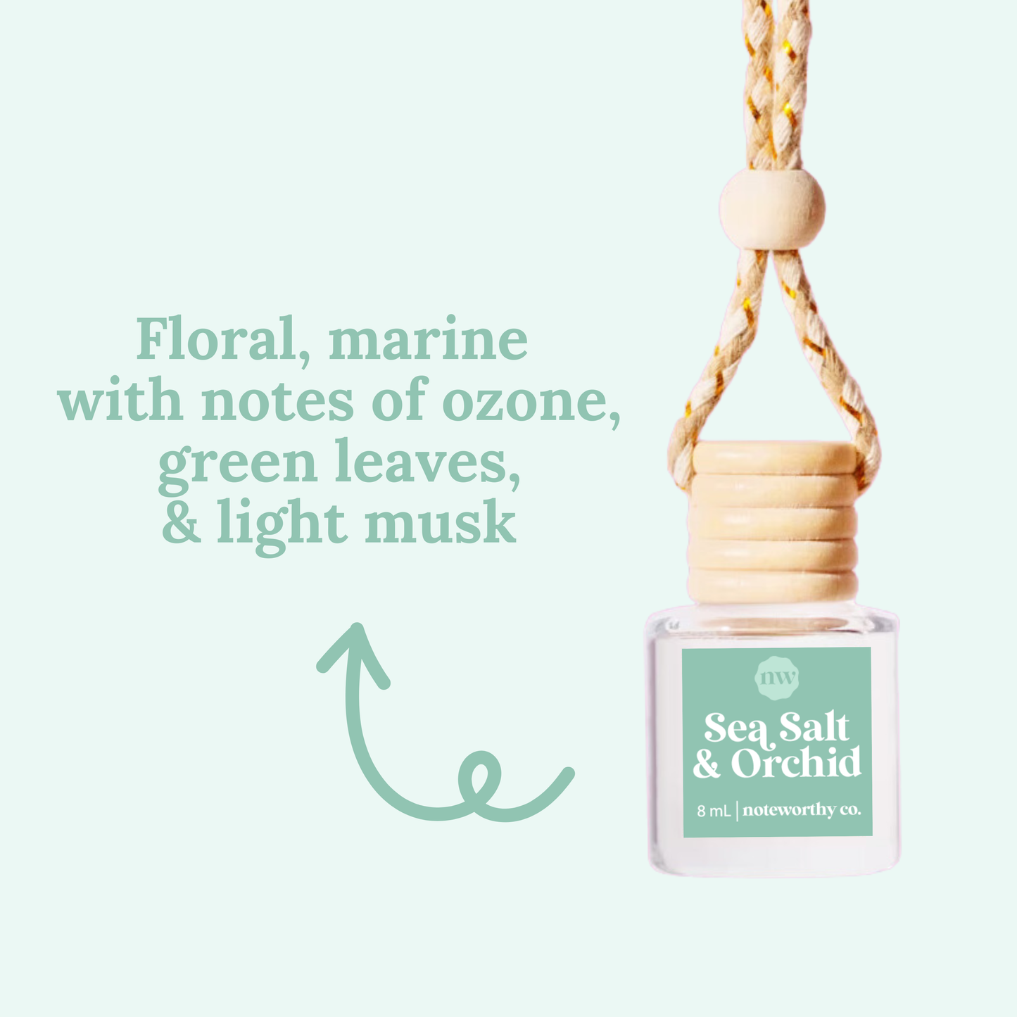Car Diffusers | Core Scents: Individual Mylar Bag / Cotton & Iris