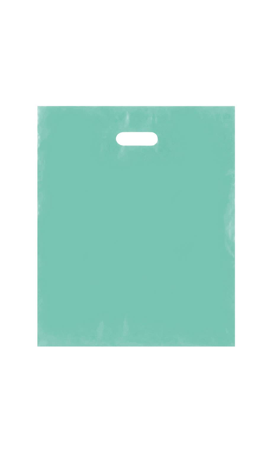 Frosted Retail Merchandise Bags: Pink / Case of 250 / Small