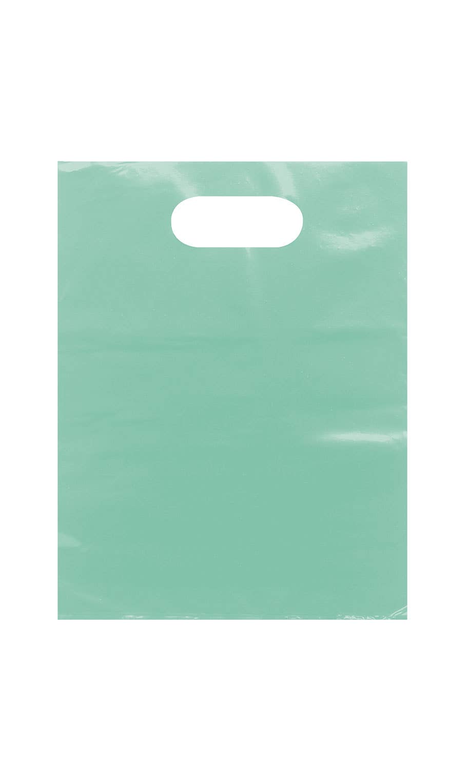 Frosted Retail Merchandise Bags: Pink / Case of 250 / Small