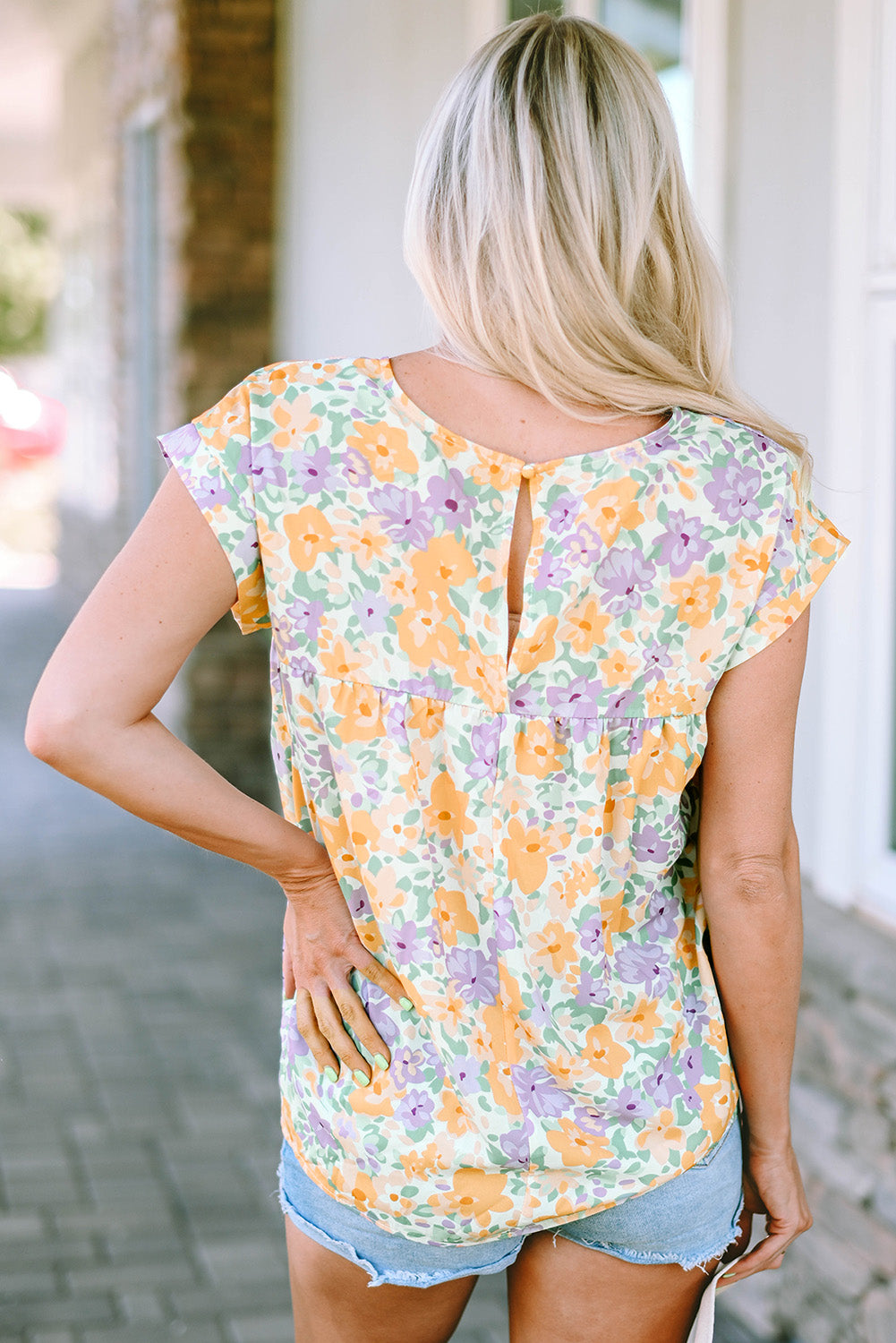 Hannah Floral Top