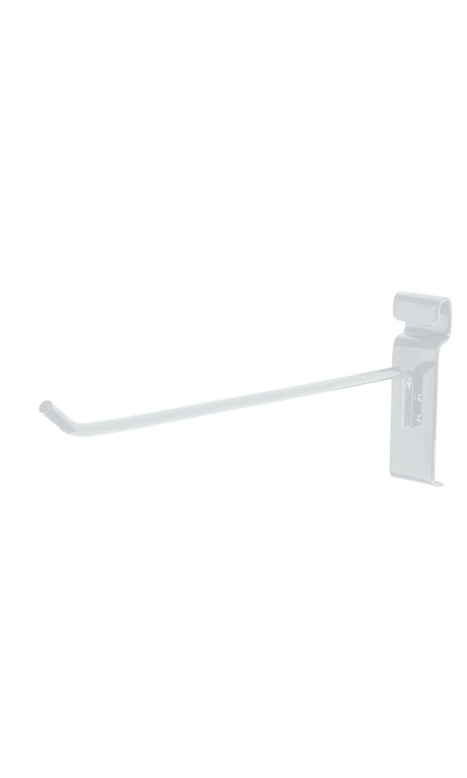 Peg Hooks for Wire Grid: White / 8"